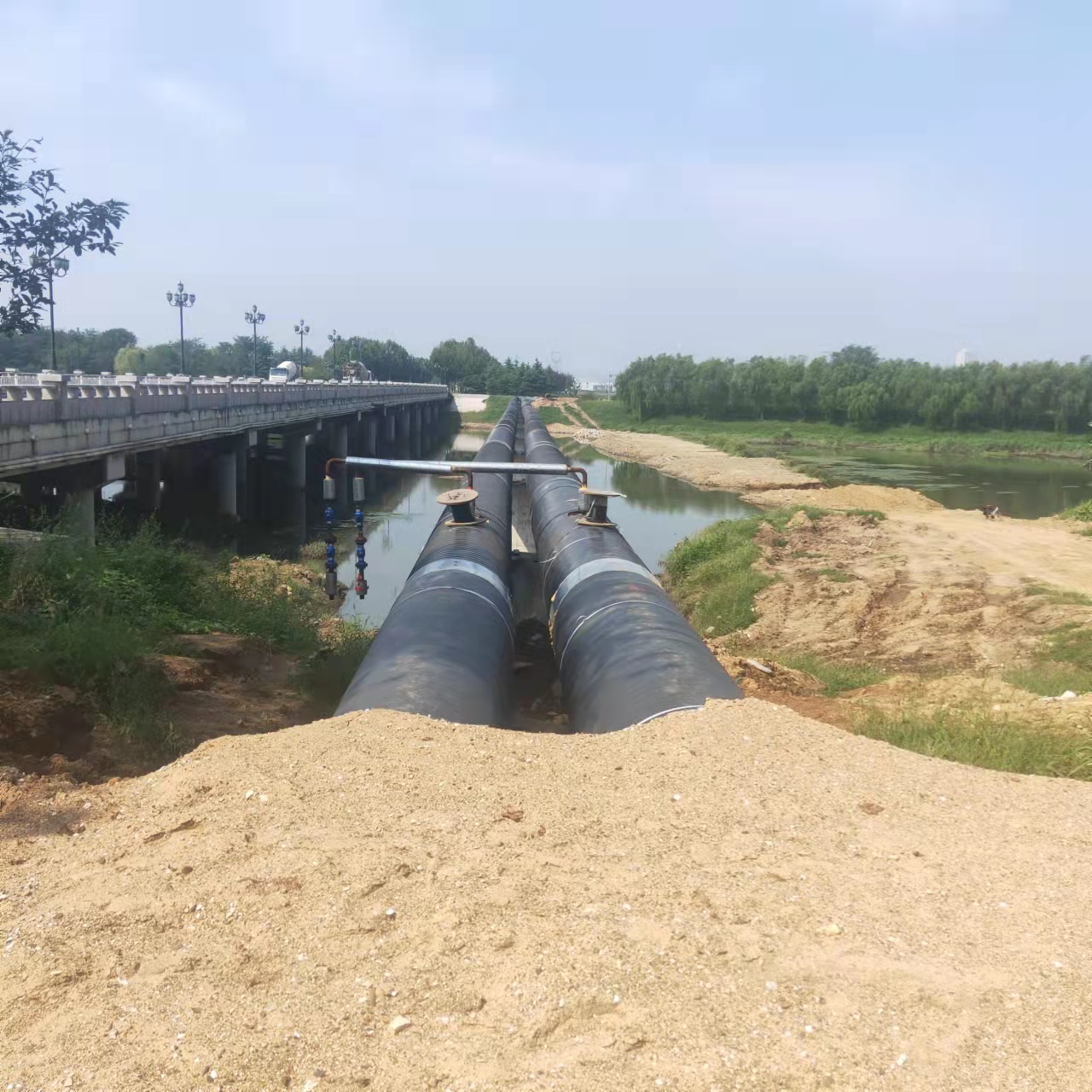 平乡输油管道清洗